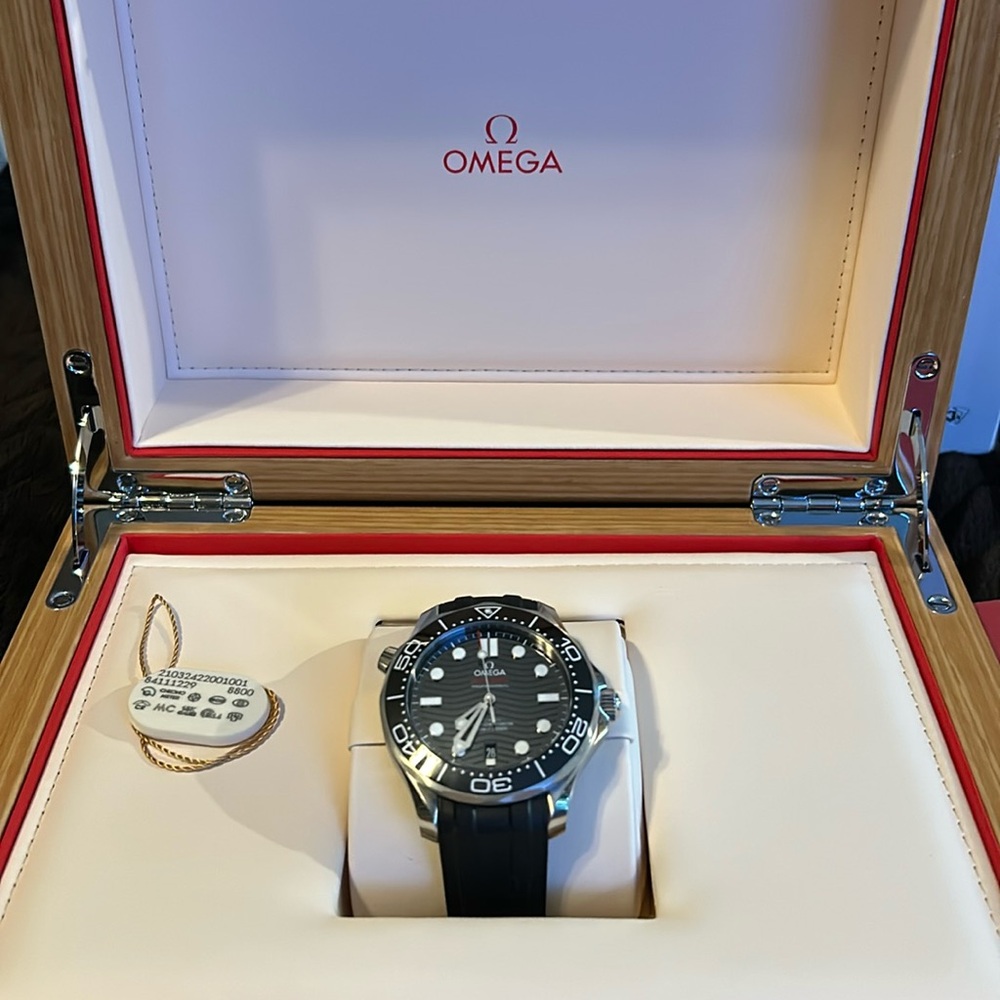 Omega 42mm seamaster watch